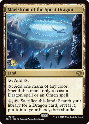 Image of Maelstrom of the Spirit Dragon (PRE-260) - Prerelease Cards Foil