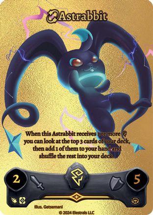 Image of Astrabbit (Metal Card) (Stellar) (KSC-00) - Clash Promos Metal