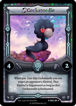 Image of Cockatoodle (Stellar) (KSC-05) - Clash Promos Holo