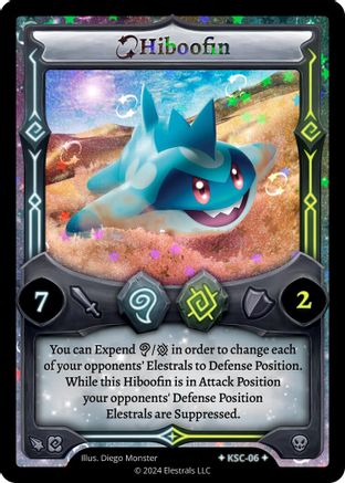 Image of Hiboofin (Stellar) (KSC-06) - Clash Promos Holo