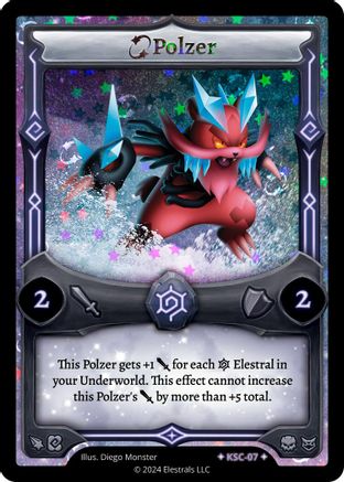 Image of Polzer (Stellar) (KSC-07) - Clash Promos Holo