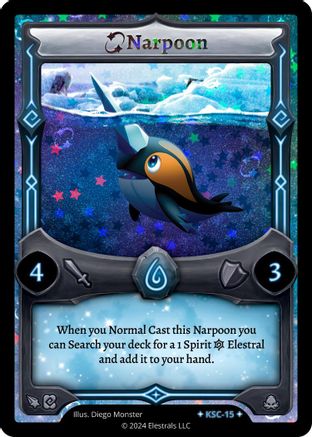 Image of Narpoon (Stellar) (KSC-15) - Clash Promos Holo