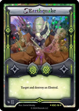 Image of Earthquake (Stellar) (KSC-16) - Clash Promos Holo
