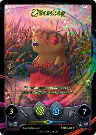 Image of Barabog (Full Art) (Stellar) (KSC-20) - Clash Promos Holo