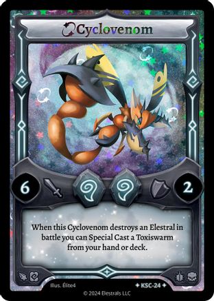 Image of Cyclovenom (Stellar) (KSC-24) - Clash Promos Holo