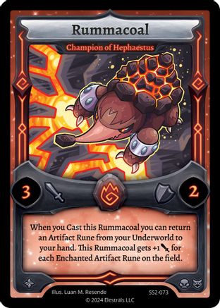Image of Rummacoal - Champion of Hephaestus (SS2-073) - Shattered Stars Chapter 2 SS2