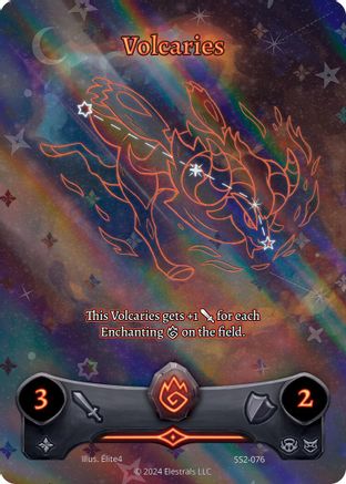 Image of Volcaries (SS2-076) - Shattered Stars Chapter 2 SS2 Holo