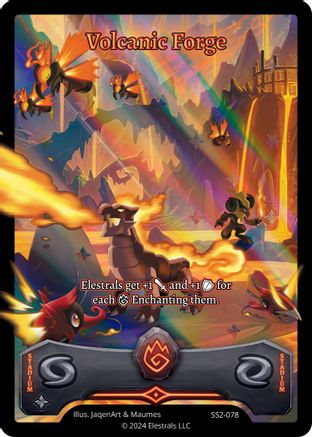Image of Volcanic Forge (SS2-078) - Shattered Stars Chapter 2 SS2 Holo