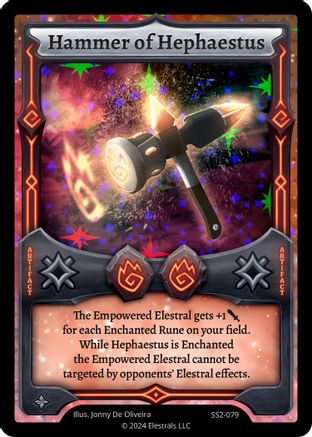 Image of Hammer of Hephaestus (SS2-079) - Shattered Stars Chapter 2 SS2 Holo