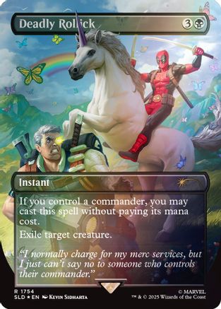 Image of Deadly Rollick (Rainbow Foil) (SLD-1754) - Secret Lair Drop Foil