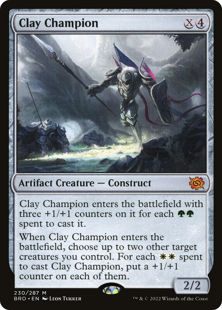 Image of Clay Champion (BRO-230) - The Brothers' War