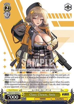 Image of Class Clown, Anis (NIK/S117-E016 U) - GODDESS OF VICTORY: NIKKE