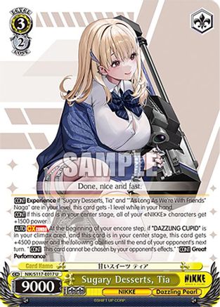 Image of Sugary Desserts, Tia (NIK/S117-E017 U) - GODDESS OF VICTORY: NIKKE