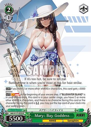 Image of Mary: Bay Goddess (NIK/S117-E039 R) - GODDESS OF VICTORY: NIKKE
