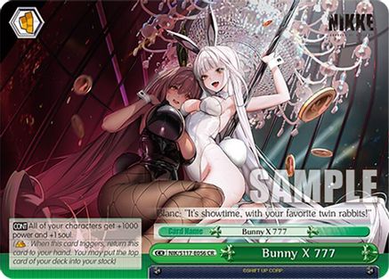 Image of Bunny X 777 (NIK/S117-E056 CR) - GODDESS OF VICTORY: NIKKE