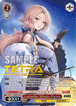 Image of Ludmilla: Winter Owner (SSP) (NIK/S117-E063SSP SSP) - GODDESS OF VICTORY: NIKKE