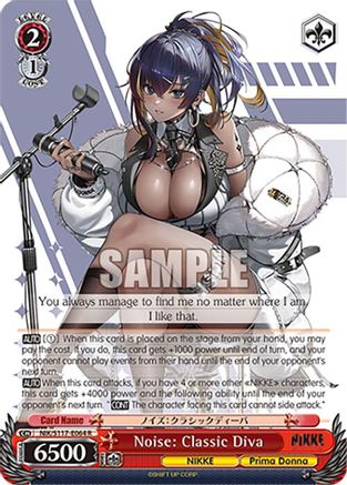 Image of Noise: Classic Diva (NIK/S117-E064 R) - GODDESS OF VICTORY: NIKKE