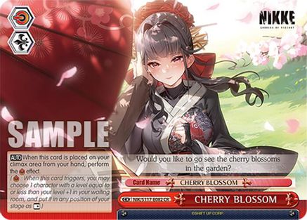 Image of CHERRY BLOSSOM (NIK/S117-E082 CR) - GODDESS OF VICTORY: NIKKE