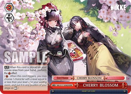 Image of CHERRY BLOSSOM (RRR) (NIK/S117-E082R RRR) - GODDESS OF VICTORY: NIKKE