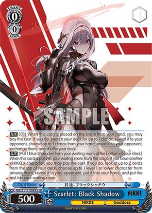 Image of Scarlet: Black Shadow (SR) (NIK/S117-E085S SR) - GODDESS OF VICTORY: NIKKE