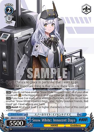 Image of Snow White: Innocent Days (NIK/S117-E092 R) - GODDESS OF VICTORY: NIKKE