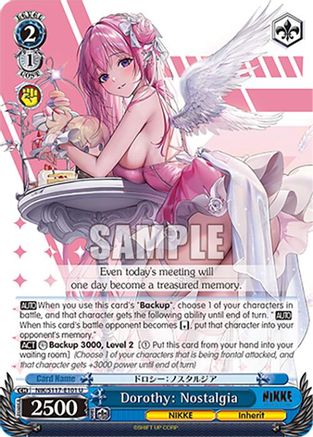Image of Dorothy: Nostalgia (NIK/S117-E101 U) - GODDESS OF VICTORY: NIKKE