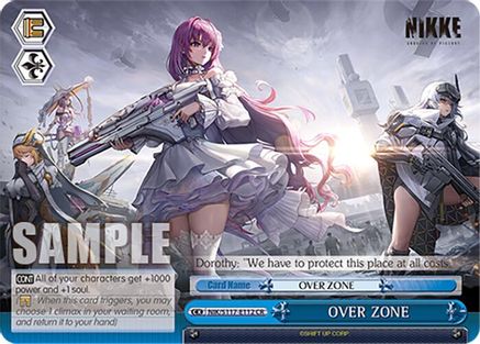 Image of OVER ZONE (NIK/S117-E112 CR) - GODDESS OF VICTORY: NIKKE