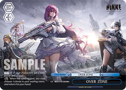 Image of OVER ZONE (RRR+) (NIK/S117-E112EX RRR+) - GODDESS OF VICTORY: NIKKE