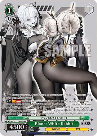 Image of Blanc: White Rabbit (PR) (NIK/S117-PE05 PR) - GODDESS OF VICTORY: NIKKE