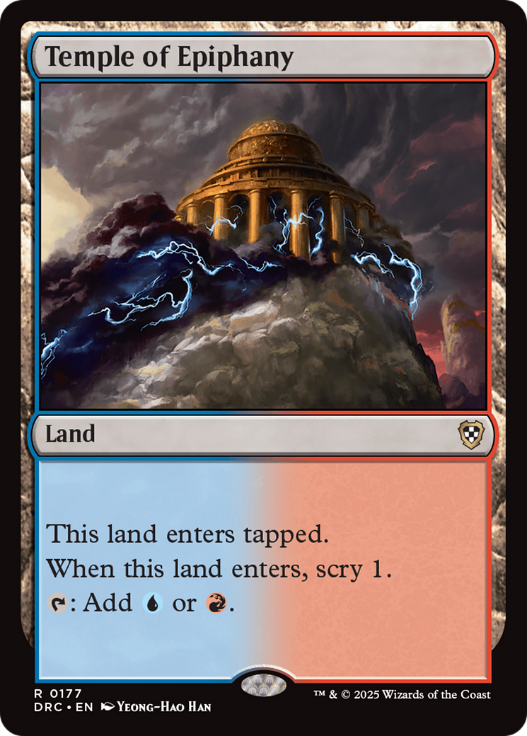 Image of Temple of Epiphany (DRC-177) - Commander: Aetherdrift