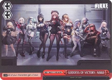 Image of GODDESS OF VICTORY: NIKKE (PR) (NIK/S117-PE100 PR) - GODDESS OF VICTORY: NIKKE