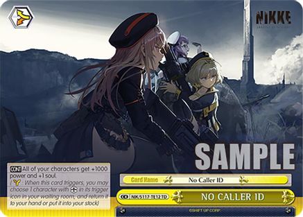 Image of NO CALLER ID (NIK/S117-TE12 TD) - GODDESS OF VICTORY: NIKKE