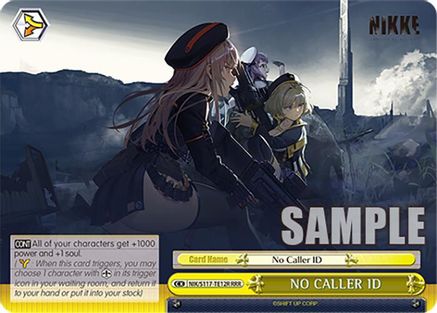 Image of NO CALLER ID (RRR) (NIK/S117-TE12R RRR) - GODDESS OF VICTORY: NIKKE