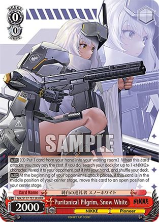 Image of Puritanical Pilgrim, Snow White (RRR) (NIK/S117-TE15R RRR) - GODDESS OF VICTORY: NIKKE