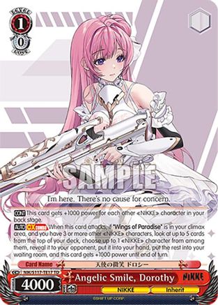 Image of Angelic Smile, Dorothy (NIK/S117-TE17 TD) - GODDESS OF VICTORY: NIKKE