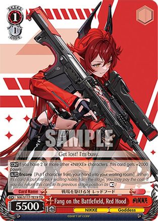 Image of Fang on the Battlefield, Red Hood (NIK/S117-TE19 TD) - GODDESS OF VICTORY: NIKKE