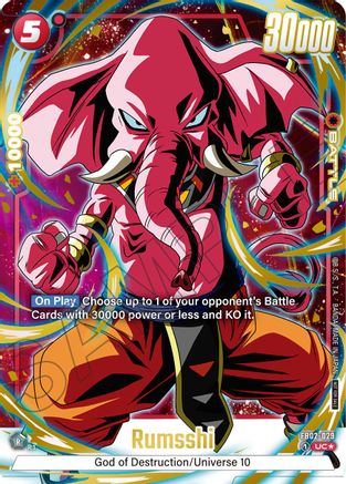 Image of Rumsshi (Alternate Art) (Limited Pack 01) (FB02-029) - Tournament and Championship Promos Holofoil