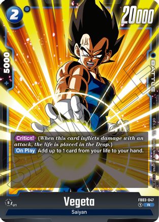 Image of Vegeta (Limited Pack 01) (FB03-047) - Tournament and Championship Promos