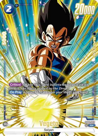 Image of Vegeta (Alternate Art) (Limited Pack 01) (FB03-047) - Tournament and Championship Promos Holofoil