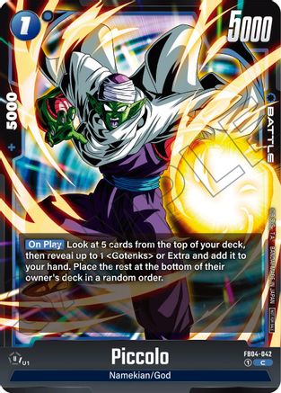 Image of Piccolo (Limited Pack 01) (FB04-042) - Tournament and Championship Promos