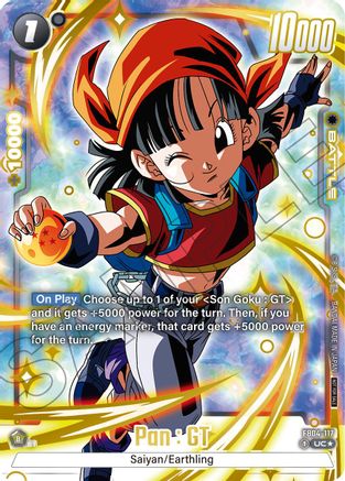 Image of Pan : GT (Alternate Art) (Limited Pack 01) (FB04-117) - Tournament and Championship Promos Holofoil