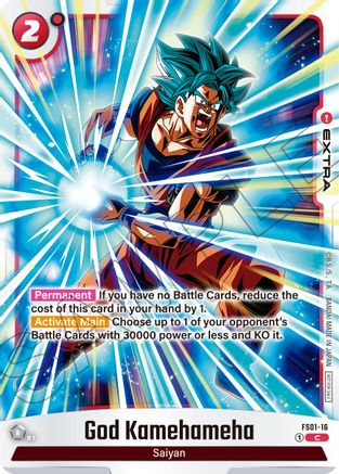 Image of God Kamehameha (Limited Pack 01) (FS01-16) - Tournament and Championship Promos