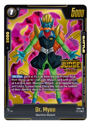 Image of Dr. Myuu (Judge Pack (Event Judge) 03) (FB04-112) - Tournament and Championship Promos Holofoil