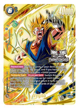 Image of Vegito - FB04-130 (Alternate Art) (FB04-130) - Fusion World Promotion Cards and Packs Holofoil