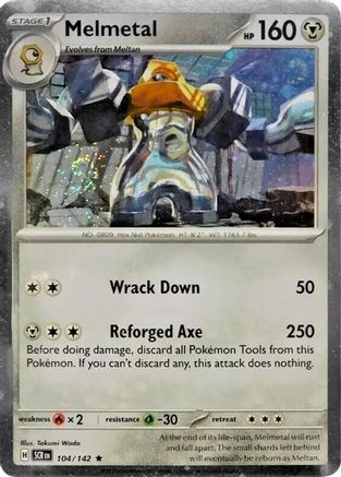 Image of Melmetal 104/142  - Holofoil Miscellaneous Cards & Products - Promo
