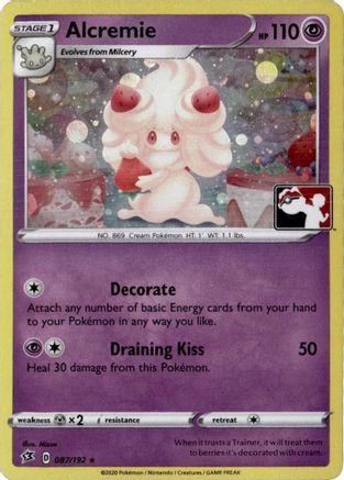 Image of Alcremie (League Promo) 087/192  - Holofoil League & Championship Cards - Promo