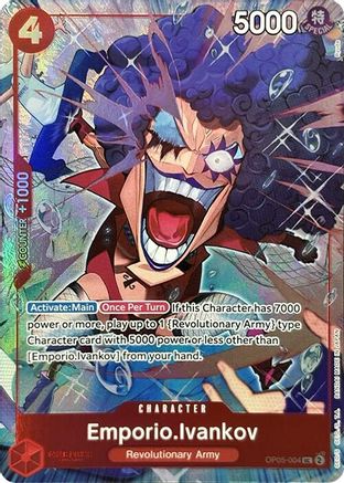 Image of Emporio.Ivankov (Premium Card Collection -Best Selection Vol. 3-) (OP05-004) - One Piece Promotion Cards Foil