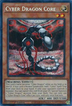 Image of Cyber Dragon Core (Secret Rare) (RA04-EN013) - Quarter Century Stampede 1st Edition