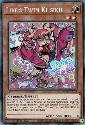 Image of Live Twin Ki-sikil (PCR) (RA04-EN035) - Quarter Century Stampede 1st Edition