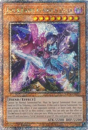 Image of Evil Twins Ki-sikil & Lil-la (Quarter Century Secret Rare) (RA04-EN037) - Quarter Century Stampede 1st Edition